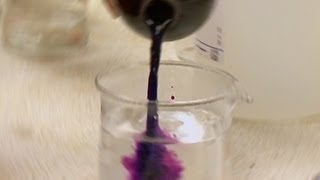 Potassium Permanganate Colour Change reaction only [upl. by Latterll356]