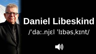 🇵🇱🇮🇱 How to pronounce Daniel Libeskind [upl. by Annaeg]