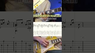 Midnight In Harlem Tedeschi Trucks Band guitar riffTAB lukarguitarist [upl. by Alysa]