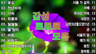 감성 트로트 모음 KPOP TROT PLAYLIST 💃 꽃길상사화여인의 눈물회룡포바람길김희재장민호지은홍지윤정동원영탁 [upl. by Enilegnave]