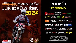 MX SHOP SEKERKA OPEN MČR JUNIORŮ A ŽEN  RUDNICKÁ ROKLE [upl. by Leterg]