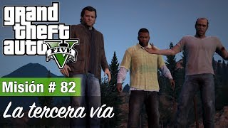 Grand Theft Auto 5 Misión Final C  Opción C  La tercera vía Arriesgar tu vida [upl. by Nillor989]