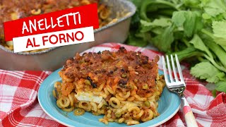 Anelletti al forno ricetta della pasta al forno siciliana [upl. by Eric]