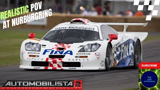 REALISTIC POV  McLaren F1 Gt1 Nordschleife Race  4K 60FPS  AMS2 [upl. by Daggett956]