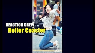 리액션 크루 민주 Reaction Crew  Roller Coaster 청하  190420 신촌 거리공연 직캠 By SSoLEE [upl. by Annayehc]