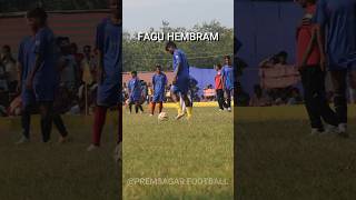 FAGU HEMBRAM SKILL footballshorts collegefootball singhumarndiallpenaltykick2024 localfootballma [upl. by Cresa]