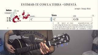 Estimarte com la terra  Tutorial guitarra [upl. by Nivlam]