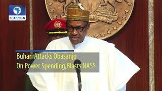 Buhari Attacks Obasanjo On Power Spending Blasts NASS Full Statement [upl. by Aral]