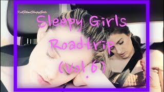 Sleepy Girls Roadtrip 6Dozing off in the Car [upl. by Teplitz]