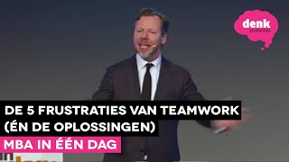 Ben Tiggelaar 5 problemen van teamwork [upl. by Anialem]