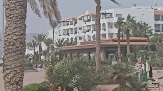 Hotel views infront of Agadir beach morrocco vlogs atlanticocean [upl. by Reagan55]