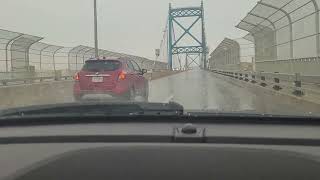 Anthony Wayne Suspension Bridge in Toledo Ohio [upl. by Casilda443]