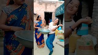 Chhajje Upar boyo Re bajro😜😂🤣dance video janvi [upl. by Aoket]