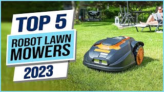 Top 5 Best Robot Lawn Mowers 2024 [upl. by Haveman]