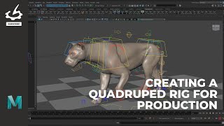 Creating a Quadruped Rig for Production with Paween Sarachan [upl. by Lathrope709]