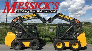 New Holland Skid Steer Controls Hand and Foot VS PilotISOH pattern [upl. by Viddah]