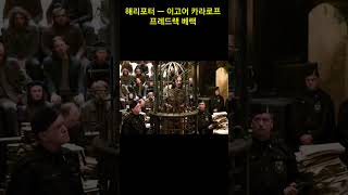 해리포터의 이고어 카라로프 ㅡ 프레드랙 베랙 레드 시절 ㅡ Predrag Bjelac  Harry Potter [upl. by Jacqueline]