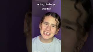 How did I do acting challenge emotions 2024 vampire [upl. by Ahcire]