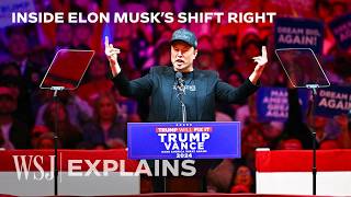 Why Elon Musk and His Tech Allies Want Trump to Win Now  WSJ [upl. by Nee699]