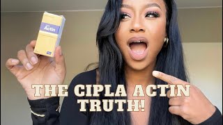 THE TRUTH ABOUT CIPLA ACTIN PILLS  South African YouTuber [upl. by Adnylem]