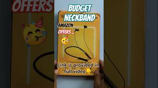 Budget Bluetooth neckband unboxinginfotech31 [upl. by Retep]