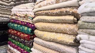 Chinese pure silk banarasi original fabric 03218483499 [upl. by Elik]