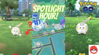 Did We Get✨SHINY TOGEDEMARU✨  Pokémon Go Togedemaru Spotlight Hour [upl. by Akiaki]