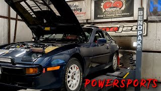 Porsche 944 LS Swap Dyno Tuning [upl. by Arelc]