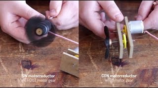 Cómo hacer un motorreductor  How to make a gear motor [upl. by Vander]