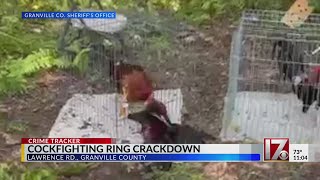 15 arrested in raid at Granville County cockfighting ring [upl. by Fiann]