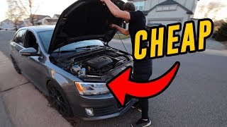 Changing Oil on a Volkswagen Jetta in 10 Minutes [upl. by Milburn144]