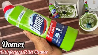 Domex Toilet Cleaner How to use  Domex Disinfectant Toilet Cleaner Review amp Demo [upl. by Suu]