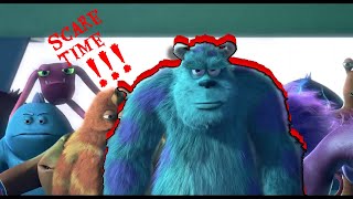 Time to SCARE The Kid  Monster Inc 2001  CartooNime Clips HD [upl. by Lambert]