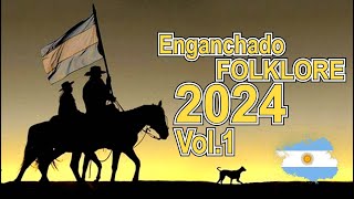 ENGANCHADO FOLKLORE 2024  ¡De lo Mejor  35 CANCIONES [upl. by Tnilk470]