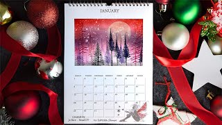 The New 2024 Lavinia Calendars by Jo Rice  A Lavinia Stamps Tutorial [upl. by Enyledam461]