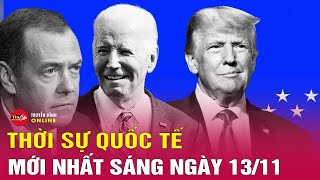 Toàn cảnh thời sự quốc tế sáng 1311 Ông Trump nói gì về quotkế hoạch hòa bìnhquot của ông Zelensky [upl. by Evilc995]