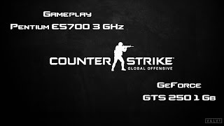 CS GO  Ultra Graphics  Pentium E5700  GeForce GTS 250 [upl. by Ahsimac614]