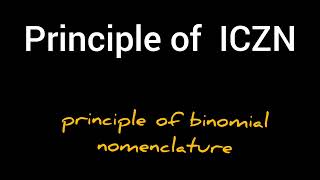 Principles OF ICZN🐢 Part1 Biosystamatics and taxonomy Msc1st sem [upl. by Ettigdirb]