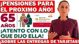 🧓💳¡SOBRE LA ENTREGA DE TARJETAS DEL BIENESTAR EL PROXIMO AÑO🧓💳 [upl. by Janyte]