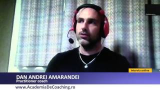 Amarandei Dan Andrei Practitioner Coach Absolvent Academia Romana De Coaching cu Loredana Latis [upl. by Bodkin]