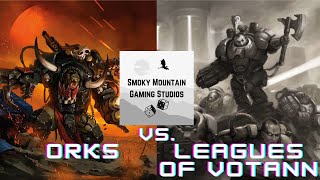 Orks vs Leagues of Votann Competitive Warhammer 40k Live Pariah Nexus Battle Report [upl. by Warden]