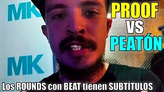 Proof MEX vs Peatón PER SupremacíaMc  BATALLA ESCRITA [upl. by Ireva]