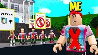 I Went UNDERCOVER On The HYPER HATER Server Roblox Bloxburg [upl. by Stannwood]