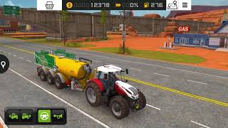 Farming Simulator 18  7 New tractor Steyr 6300 Terrus and fertilizer  Gameplay [upl. by Merkley]