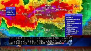 KFOR OKC TORNADO EMERGENCY NEWS COVERAGE MAY 31 645 800PM 001 [upl. by Nosduj398]