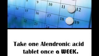 PharmacyRepublic Alendronic Acid 70MG Counselling Advice [upl. by Entirb542]