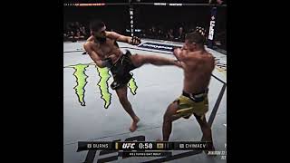 Khamzat Chimaev vs Gilbert Burns  2  UFC  ufc khamzatchimaev gilbertburns [upl. by Zubkoff706]