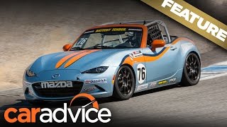 2016 Mazda MX5 Cup Global Invitational  A CarAdvice Feature [upl. by Amorette]