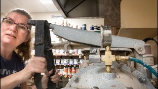 Tips for Using a Peter Pugger Vacuum Deairing Pug Mill in the Pottery or Ceramics Studio [upl. by Stacie]