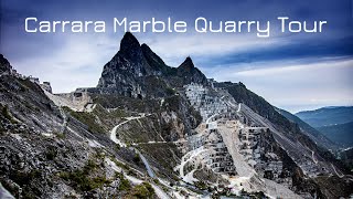 Carrara Marble Quarry Tour [upl. by Wynne15]